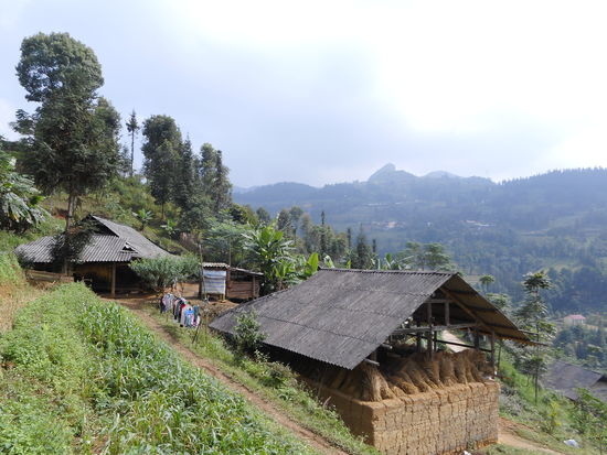 Typisches Bergbauernhaus