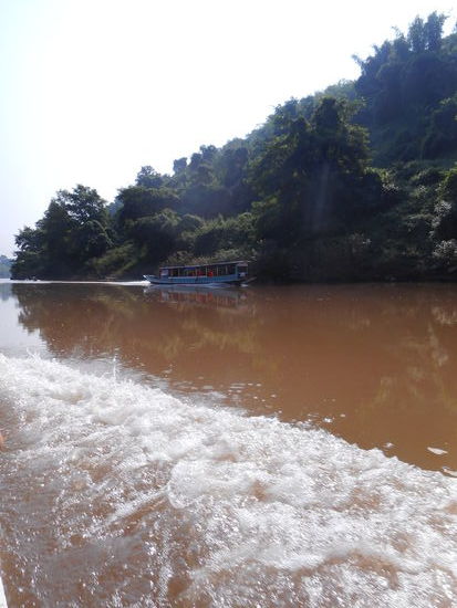 Ein Goldschuerfer-Boot