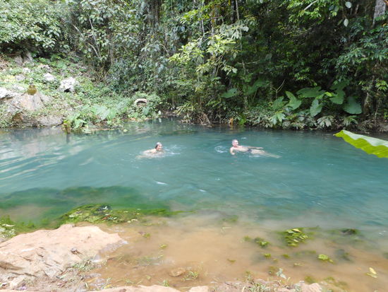 Am ( im ) Quelltopf.