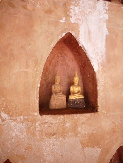 Ein Kleinod im alten Tempel.