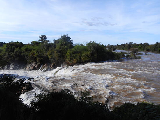 Die Khong Papheng Wasserfälle ( ein Teil davon )