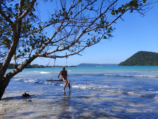 3 km Strand und nur ca. 20 Menschen, und das an Weihnachten ( Hochsaison )