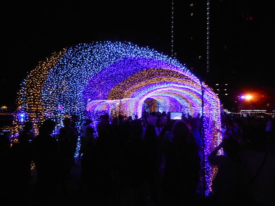 Illumination Festival in der Weihnachtszeit