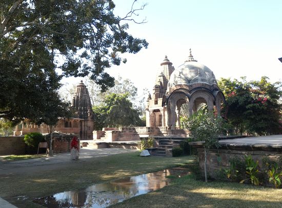 In der Parkanlage...