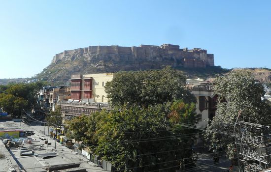 Blick auf das Jaisalmer Fort