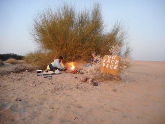 Bald gibt's Wüstendiner.