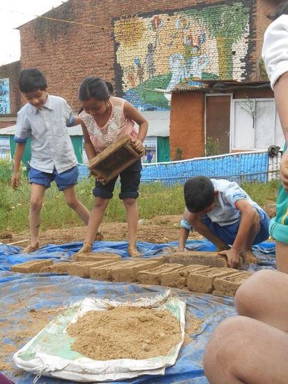 .......und in die Sonne zum trocknen gelegt.