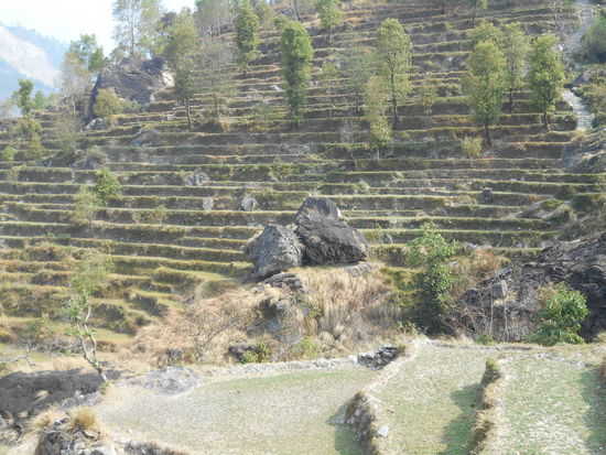 Kulturlandschaft bis weit über 3000 m