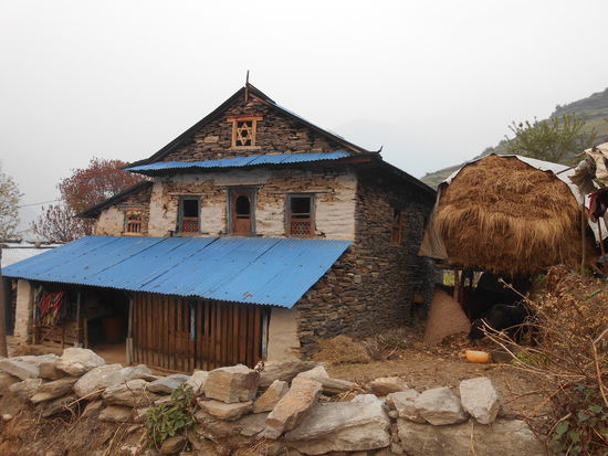 Ein typisches Bauernhaus