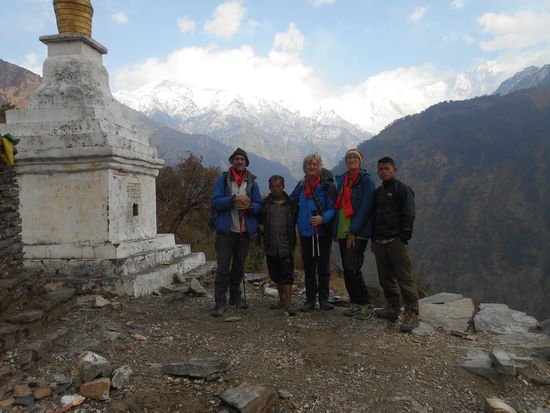 Unsere kleine Truppe.