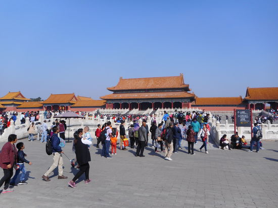 Und alle wollen in die Verbotene Stadt