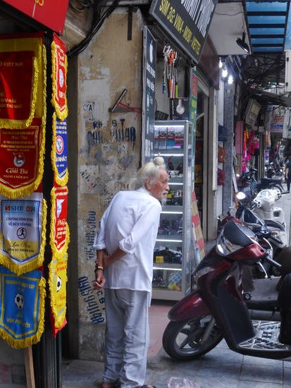 Bewohner der Altstadt.