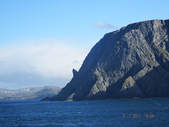 das eigentliche und echte Nordkap mit dem Horn
