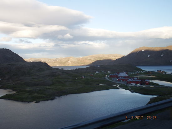 Auf der Fahrt zum Nordkap, was für eine wunderschöne Landschaft
