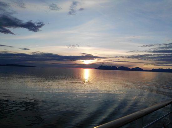 So kann man einen Abend an Deck genießen