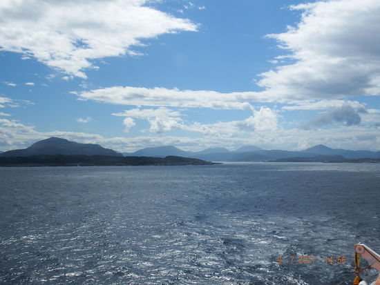 Kurs auf Kristiansund gegen Mittag