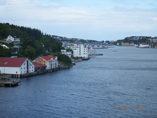 Erster Blick in den Sund