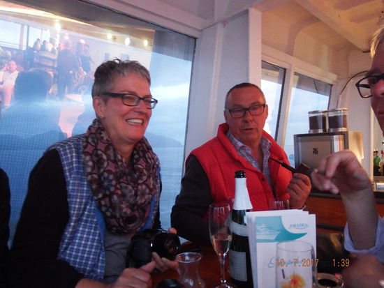 Auch Margret und Dieter haben Spass