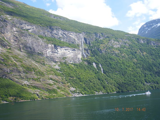 und noch ein Wasserfall, ich glaube es ist der Brautschleier