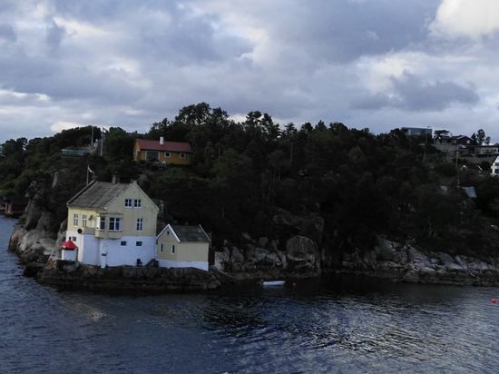 wir genießen die Ausfahrt durch die Schären...