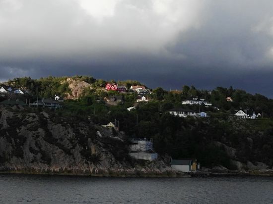 schöne Häuser stehen hier