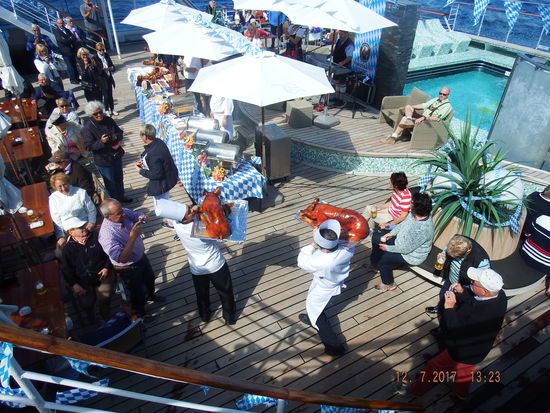 Wir lassen es uns später auch schmecken