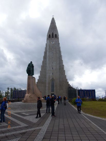 Bummel durch Reykjavik... hier Hallgrimskirkja