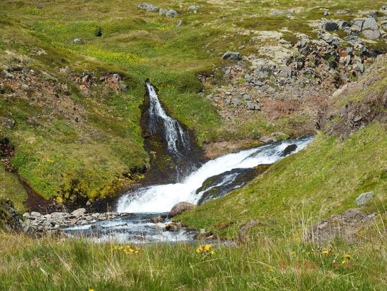 kleiner Wasserfall incl.