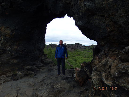 beeindruckende Felsformationen...