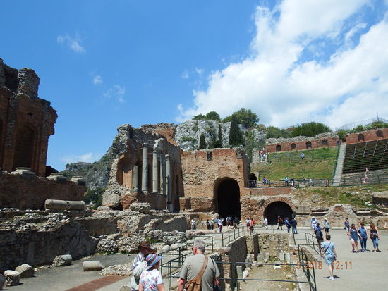 Im Theatro Greco ist auch einiges los...