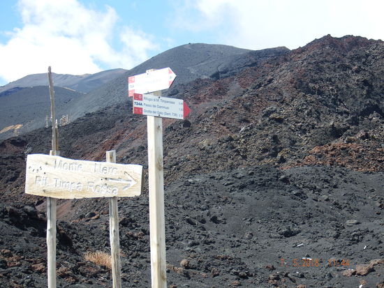 Hier kehren wir wieder um, denn wir sind ja verbotenerweise ohne Guide unterwegs
