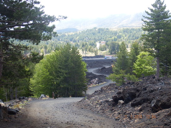 auf dem Rückweg zum Parkplatz