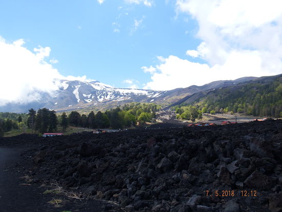 bald zurück am Parkplatz