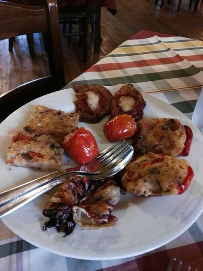 und noch mehr... dazwischen gab es noch Pasta, die habe ich vergessen, zu fotografieren