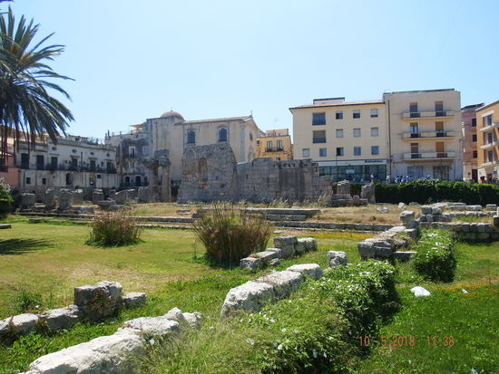 Der Appolotempel aus dem 6 Jh. v. Christus