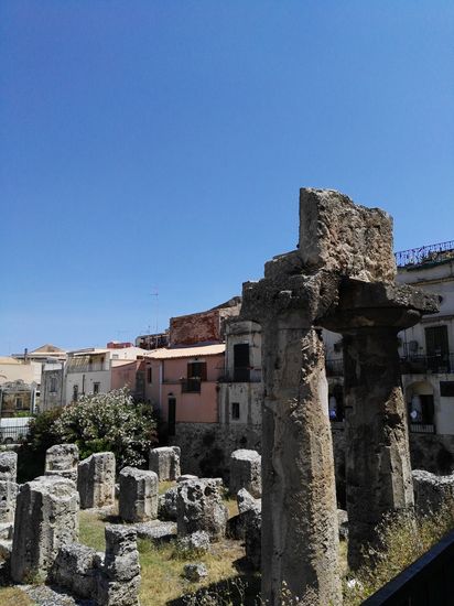 viel steht nicht mehr vom Appolotempel....