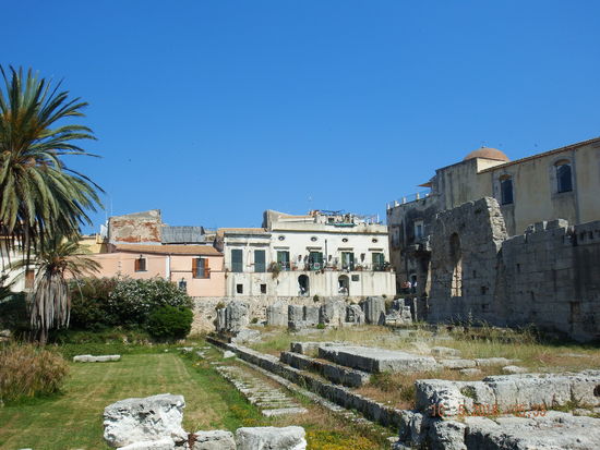 hier nochmal der Appolotempel auf dem Rückweg zum Auto