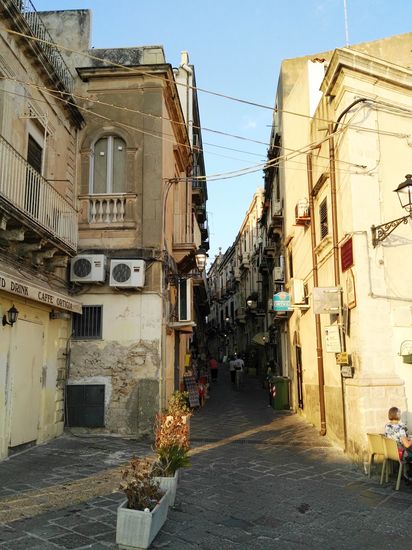 Dann gibt es in der Via Roma noch ein leckeres Abendessen