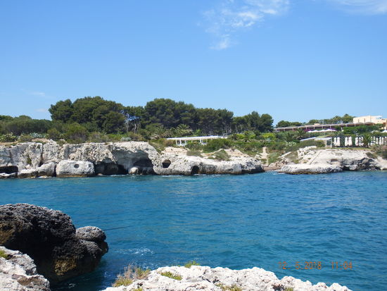 Wir machen ein kurzen Stopp an der Halbinsel von Augusta