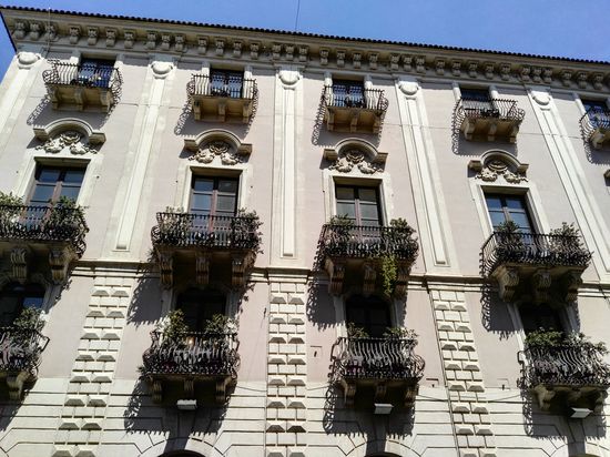 schöne Fassaden gibt es auch hier