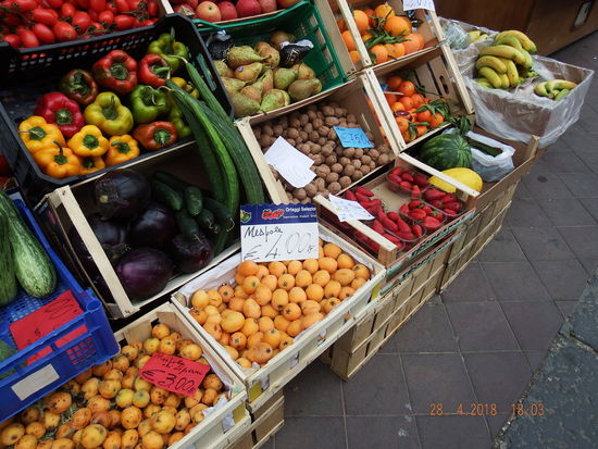 Auf dem Weg zum Einkaufen...