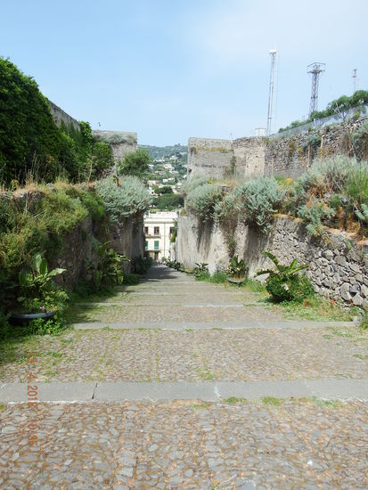 Runter zur Via Garibaldi