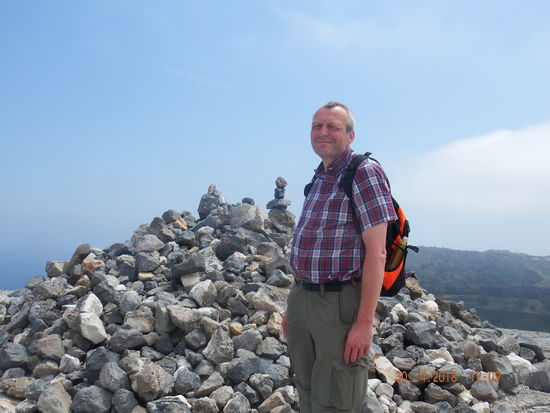 Geschafft, wir sind oben