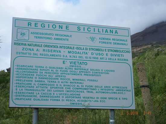 bis zu der Stelle, wo wir nicht mehr ohne Führer weiterlaufen durften