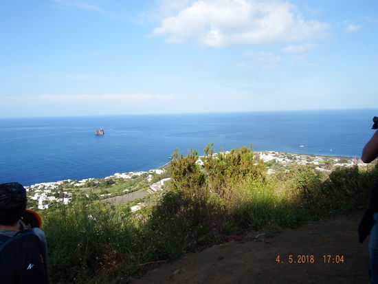 17:04 Uhr - erste Pause... wir steigen immer höher und die Aussicht ist einfach fantastisch