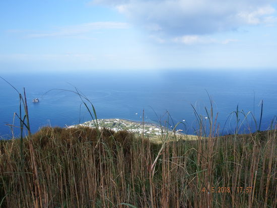 18.00 Uhr ....und Strombolicco wird immer kleiner