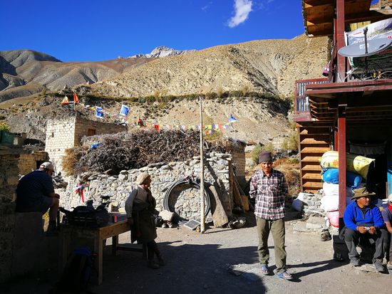 Warten auf die Pferde in Bhijer