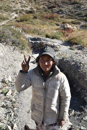 Karma Lama II, Nyingma Mönch und unser Pferdeführer