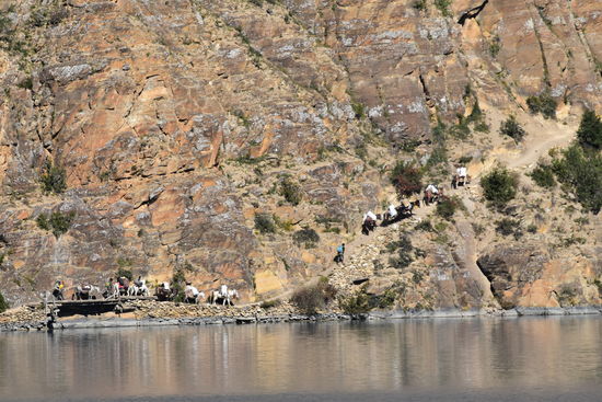 Weg um den Phosumdo See; Hauptweg für Karawanen