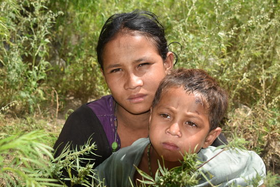 Mittagspause und wieder waren wir (und unsere Kameras) die Attraktion